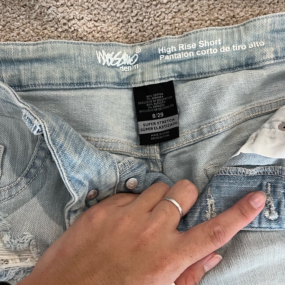 jean shorts